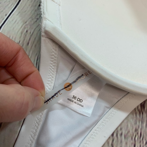 NWOT Shade & Shore Boho Crochet High Neck Top - Picture 7 of 13